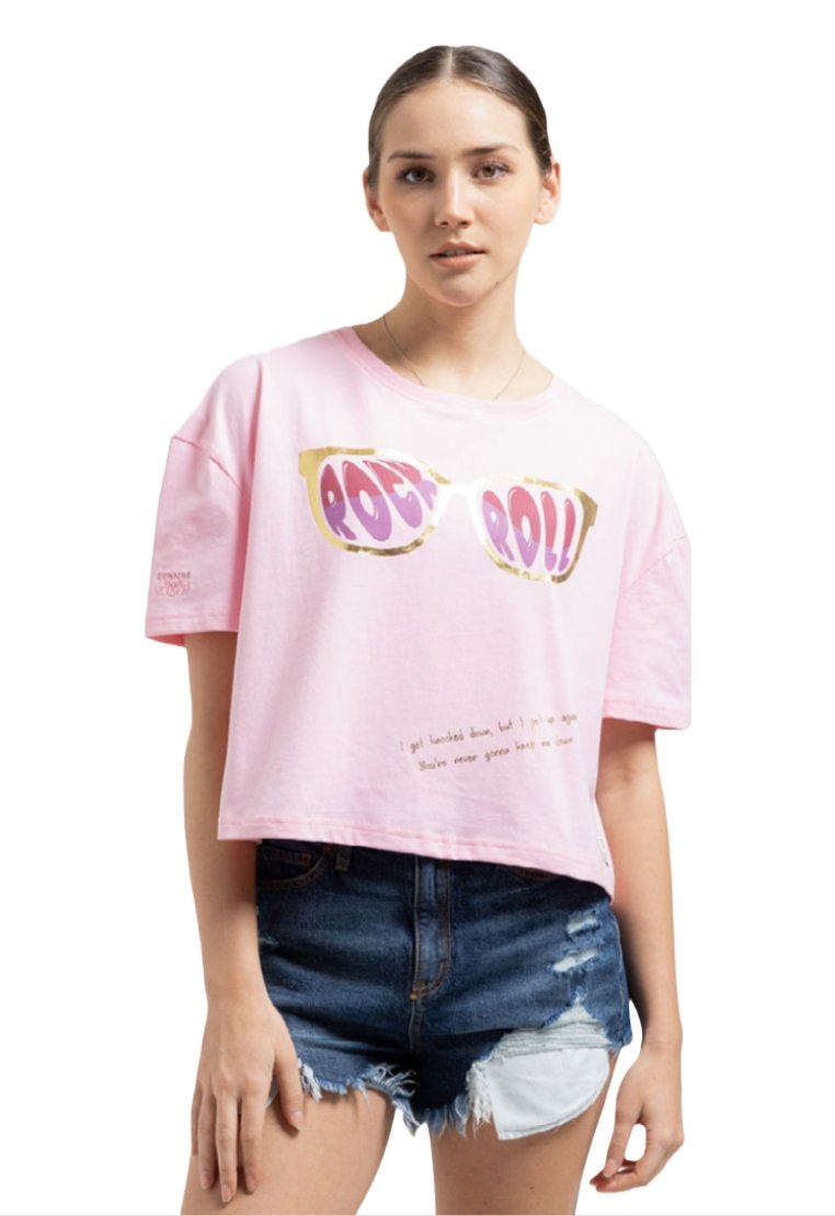 Jude - Oversized Cropped T-shirt