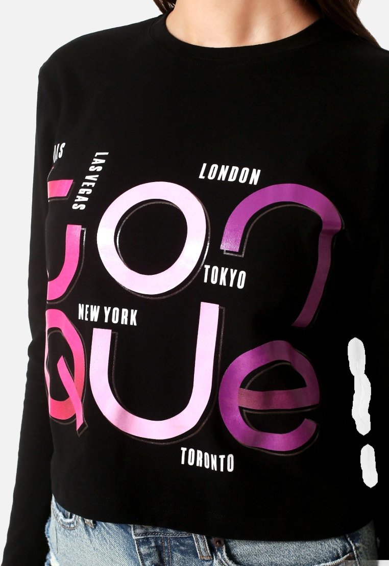 Mia - Cropped T-shirt - Image 2