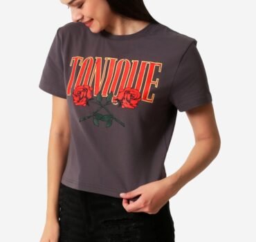 Rose –  Cropped T-shirt
