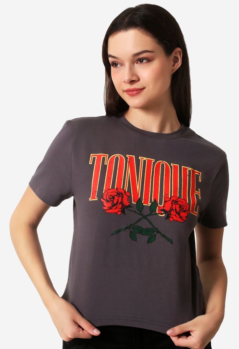 Rose - Cropped T-shirt - Image 2