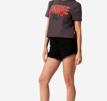 Rose –  Cropped T-shirt