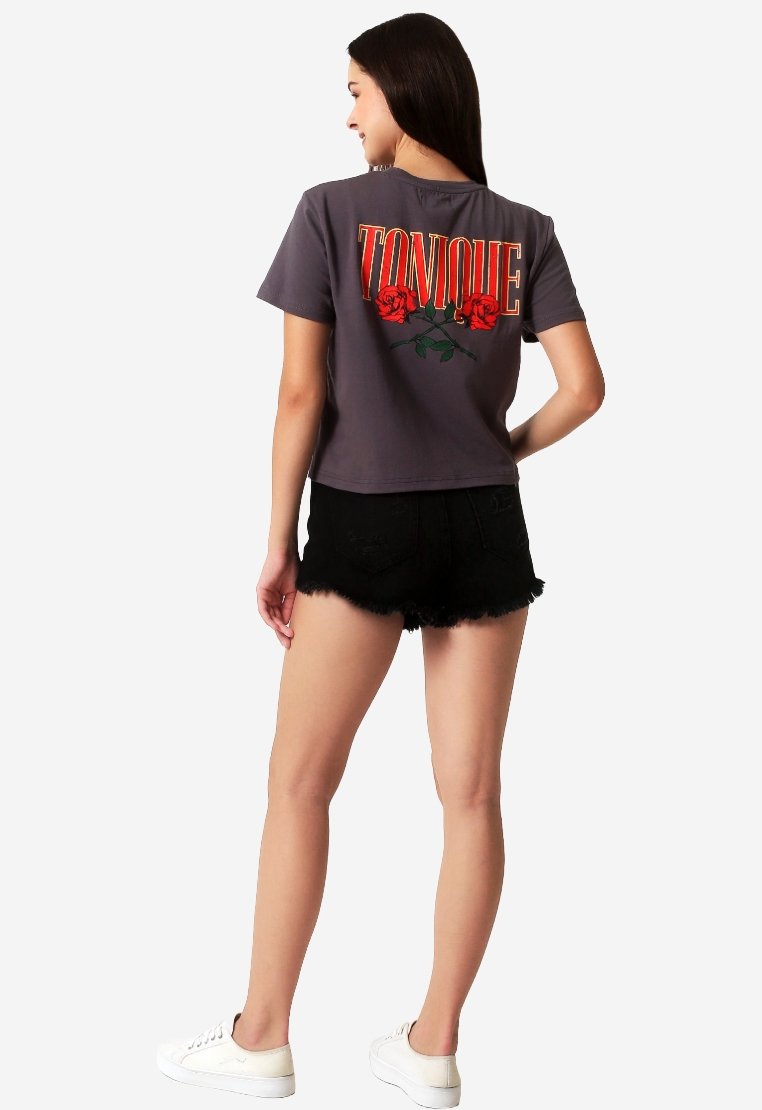 Rose - Cropped T-shirt - Image 6