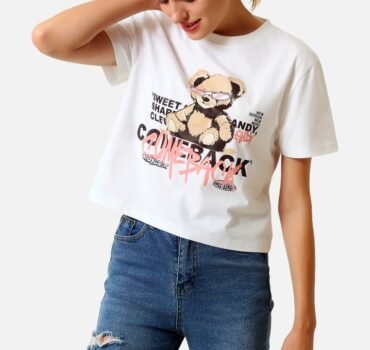 Mocca –  Cropped T-shirt