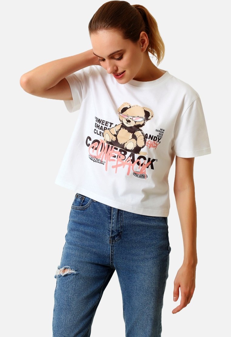 Mocca - Cropped T-shirt - Image 4