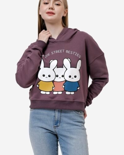 Audie - Cropped Hoodie