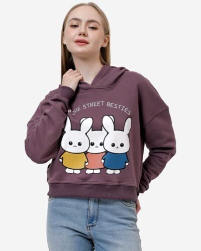 Audie - Cropped Hoodie