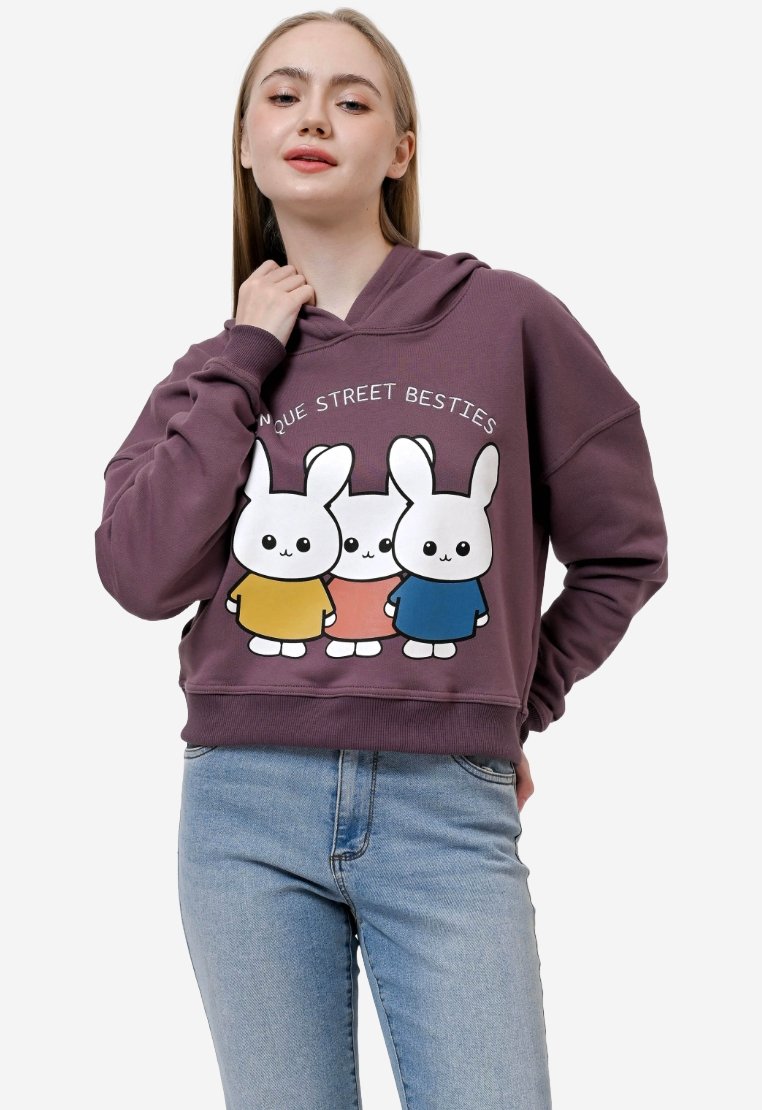 Audie - Cropped Hoodie