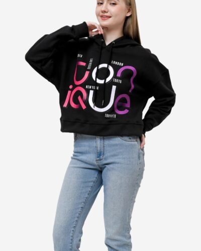 Mia -  Cropped Hoodie