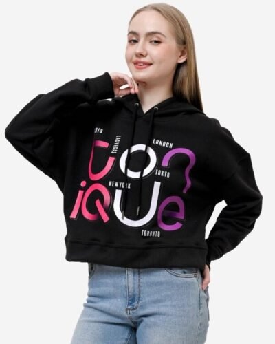 Mia -  Cropped Hoodie