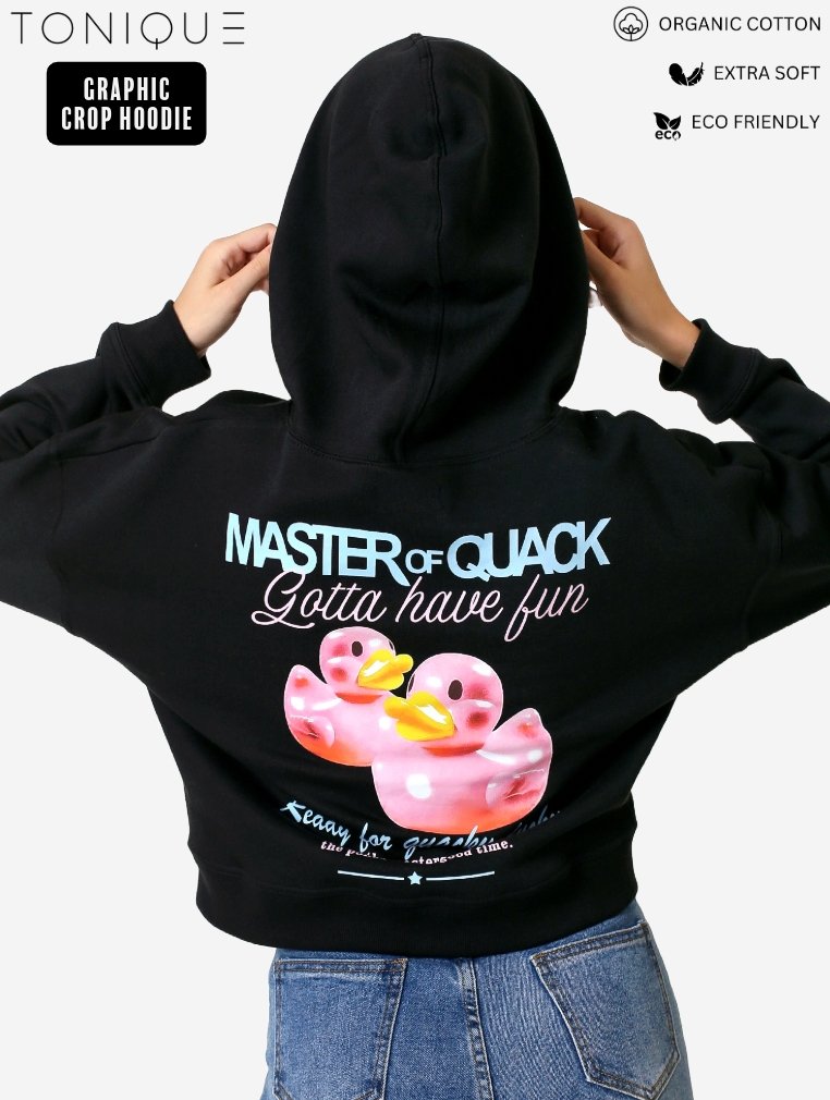 Daisy - Cropped Hoodie