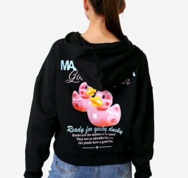 Daisy – Cropped Hoodie