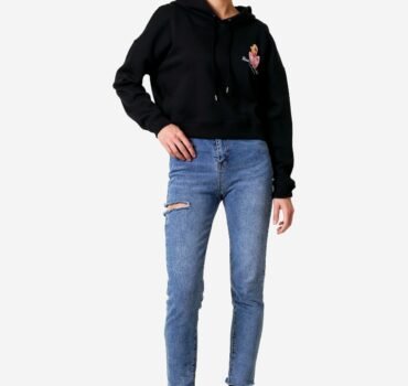 Daisy – Cropped Hoodie