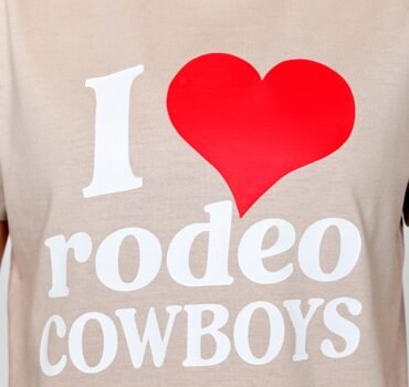 Cowboy –  Cotton Cropped T-shirt