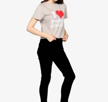 Cowboy –  Cotton Cropped T-shirt