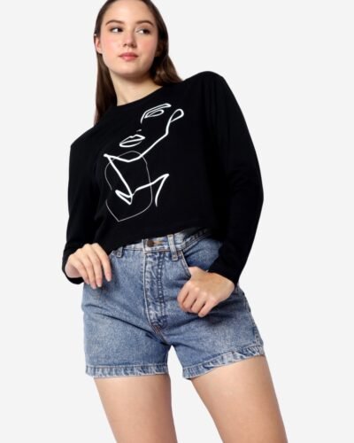 Britney -  Cropped T-shirt