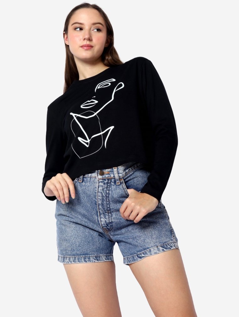 Britney -  Cropped T-shirt