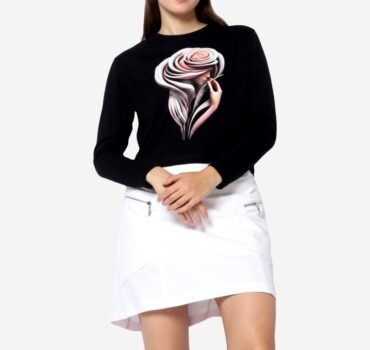 Violet –  Cropped T-shirt