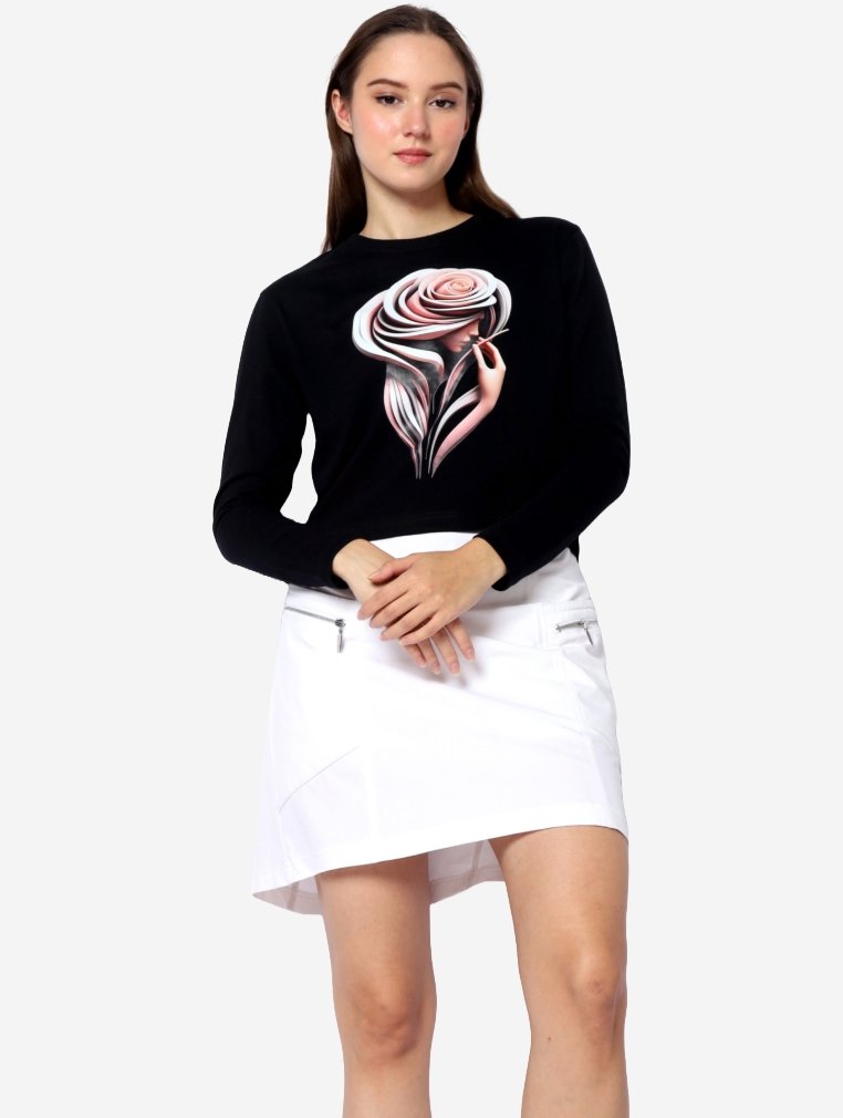 Violet -  Cropped T-shirt