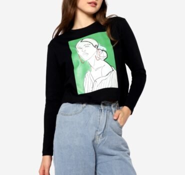 Sandra –  Cropped T-shirt