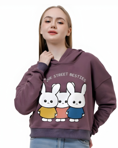 Audie - Cropped Hoodie