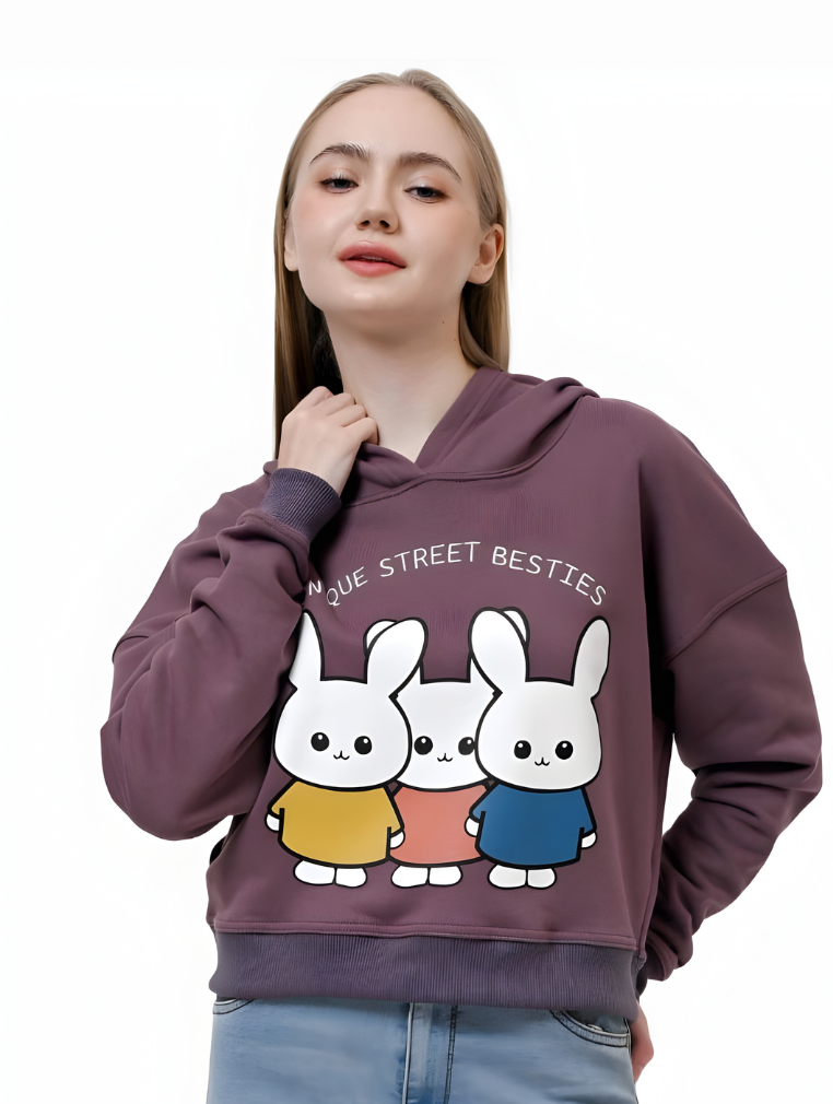 Audie - Cropped Hoodie