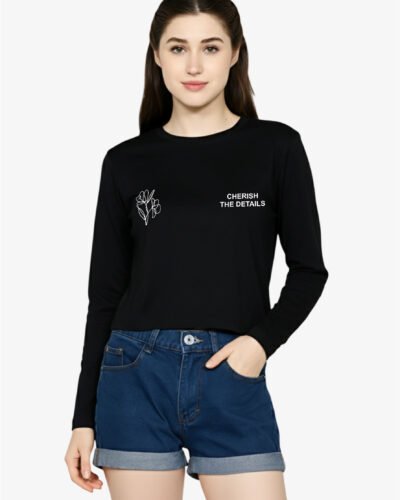 Cropped T-shirt