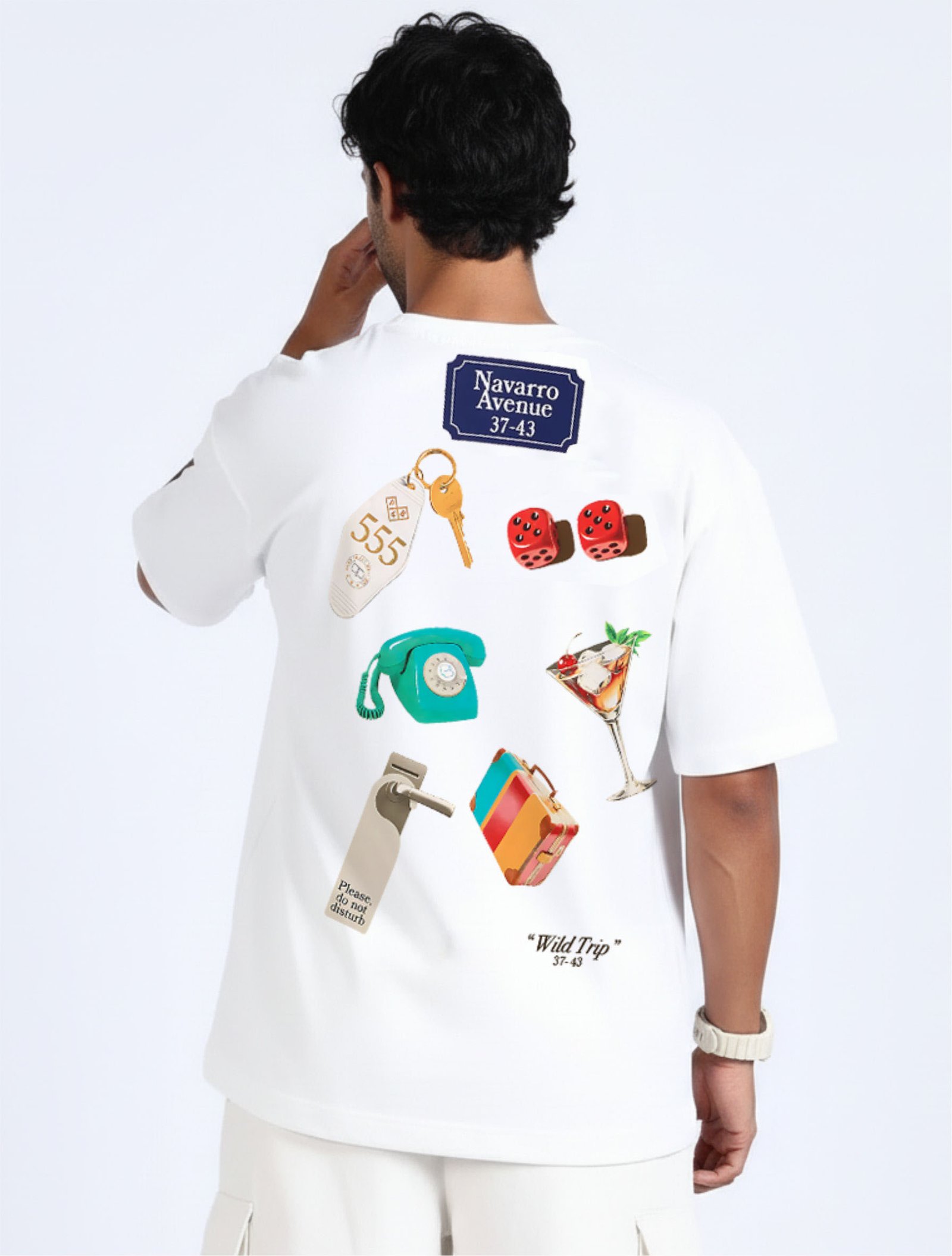 Aulio F -  Oversized T-shirt