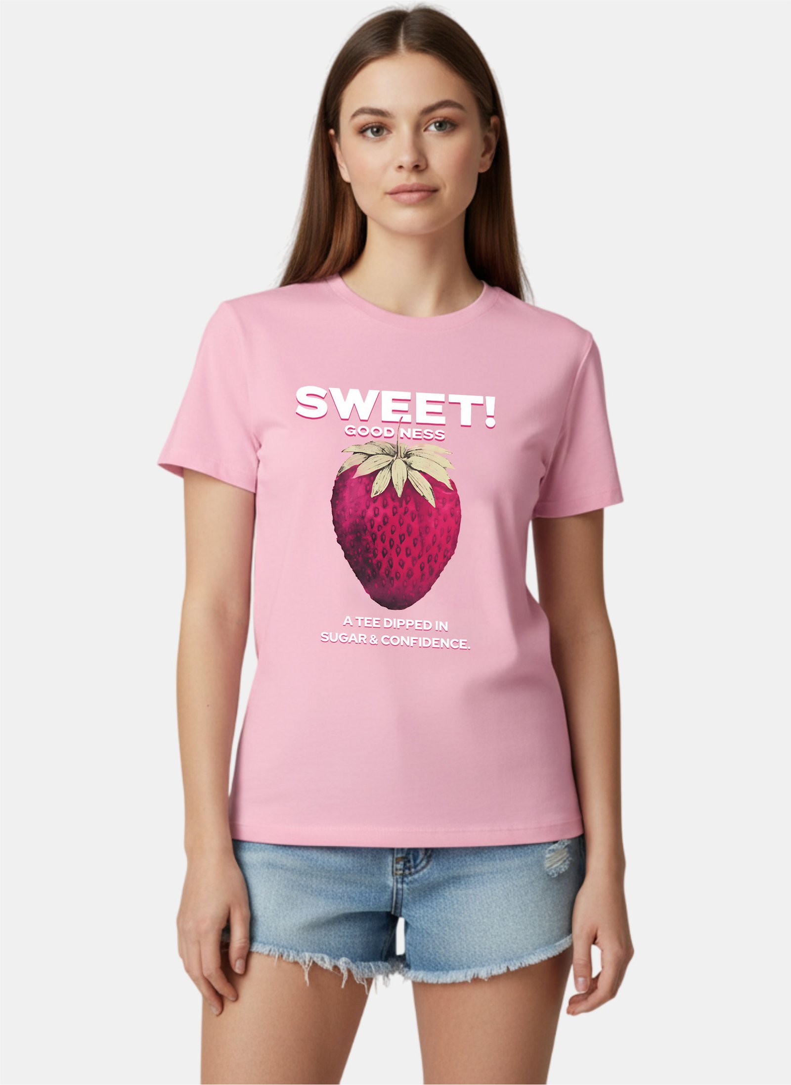 Strawberry - Regular Fit T-shirt - Image 3