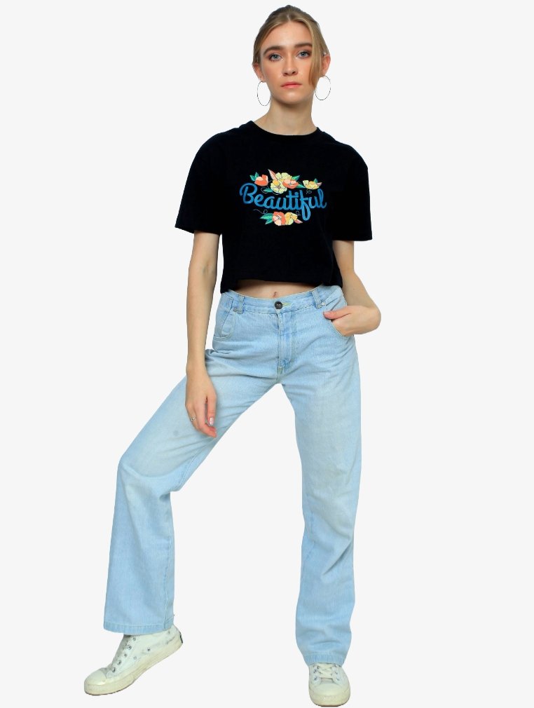 Carol -  Cropped T-shirt