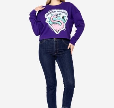 Flamingo – Cropped Sweatshirt