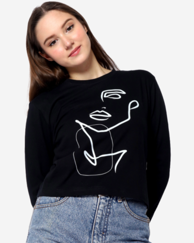 Britney -  Cropped T-shirt