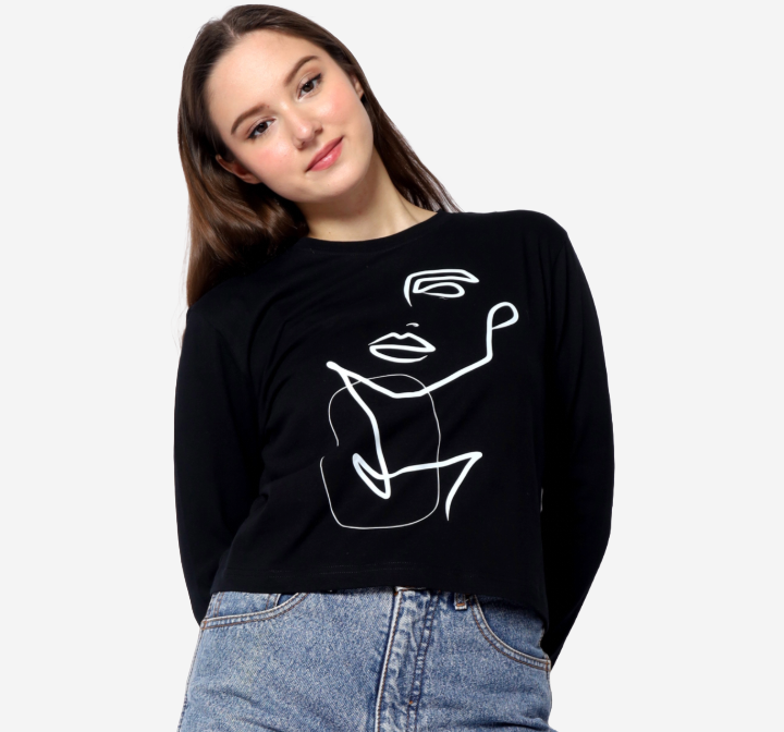 Britney -  Cropped T-shirt