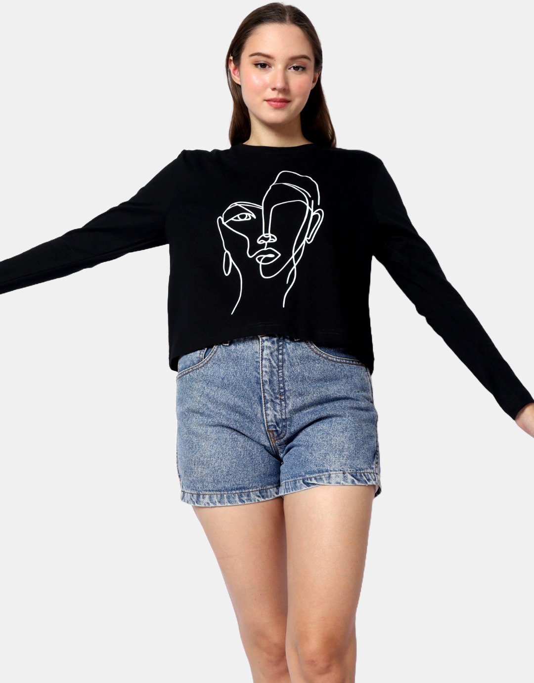 Agatha -  Cropped T-shirt