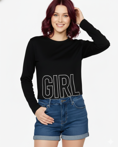 Cropped T-shirt