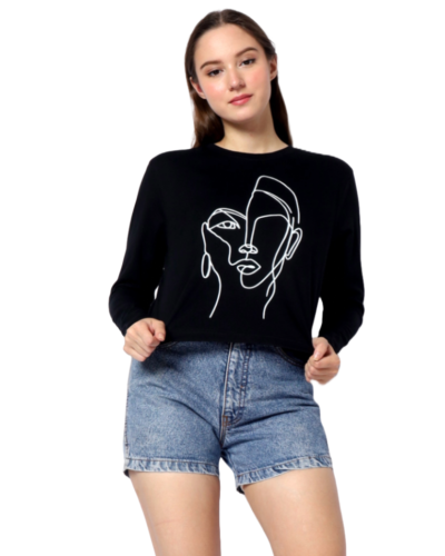 Agatha -  Cropped T-shirt