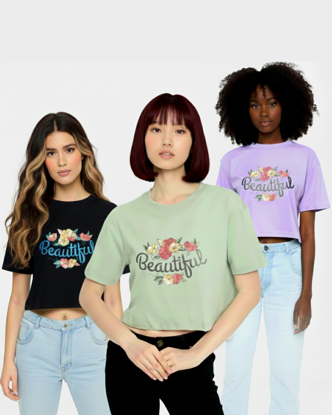 Carol -  Cropped T-shirt